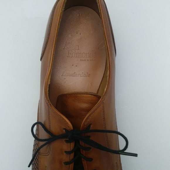 Allen Edmonds Lauderdale Woven Oxford 12 A Mens Shoes. main image 6